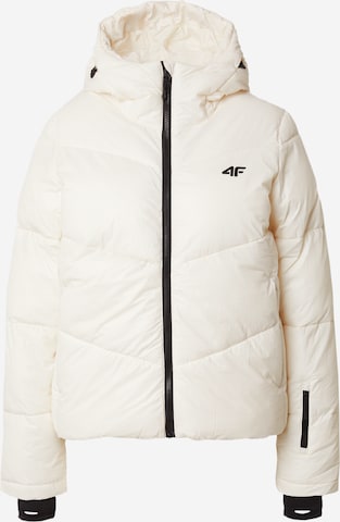 4F - Chaqueta deportiva en blanco: frente