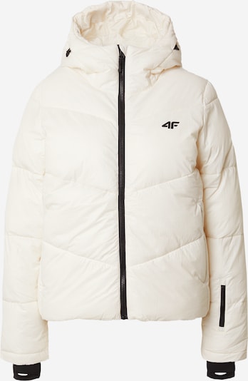 4F Спортивная куртка в Черный / Естественный белый, Обзор товара