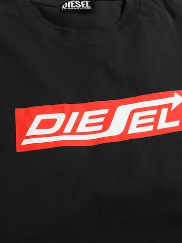 DIESEL - Camiseta 'T-Just 250115' en negro
