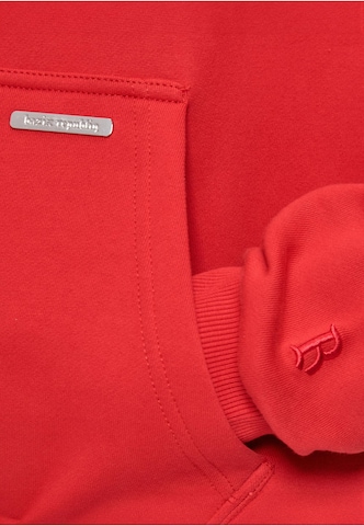 Dropsize Sweatshirt 'Bazix Republiq' in Rot