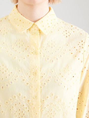 PIECES Bluza 'PCVILDE' | rumena barva