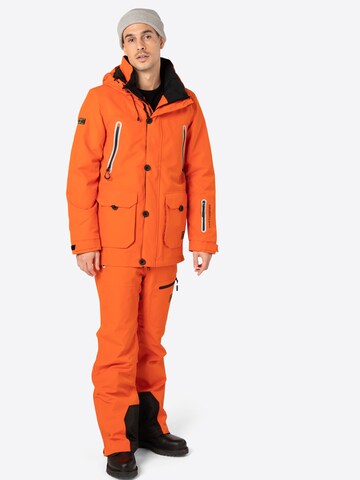 Superdry Snow Athletic Jacket in Orange