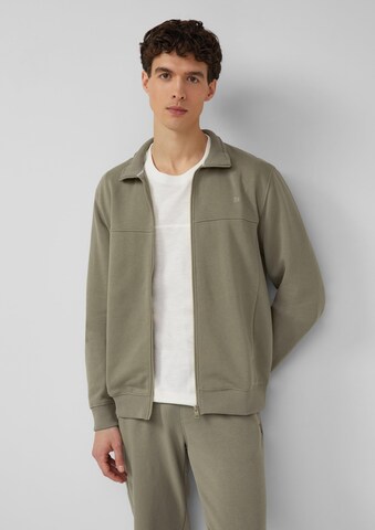 s.Oliver Sweatjacke in Grün