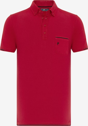 DENIM CULTURE - Camiseta 'LUCIUS' en rojo: frente