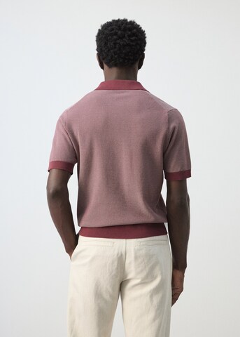 MANGO MAN Pullover 'Petonet' in Lila