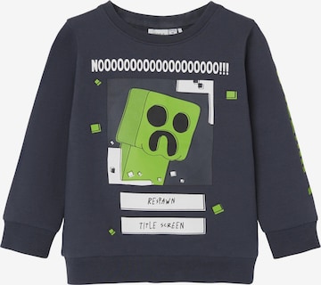 NAME IT Sweatshirt i blå: forside