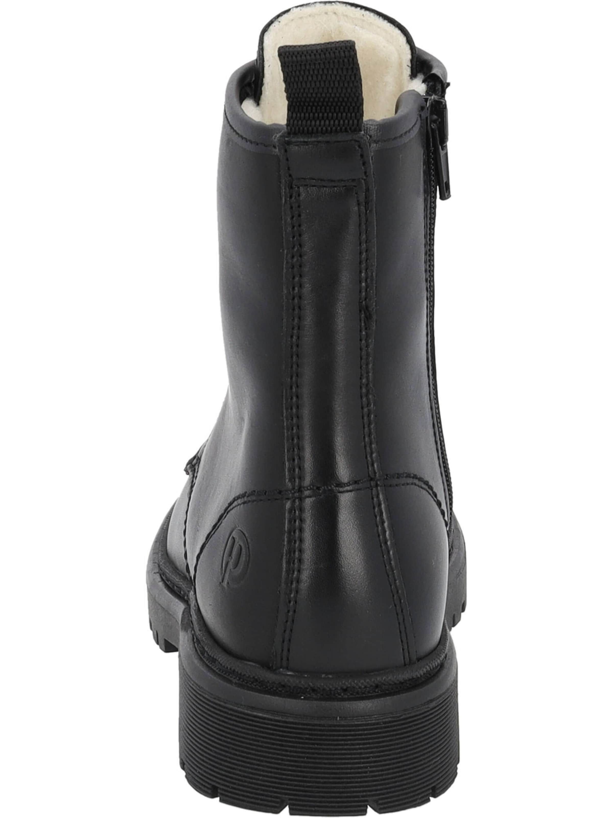 Palado Fűzős rövid szárú csizmák 'Montecristo' - fekete