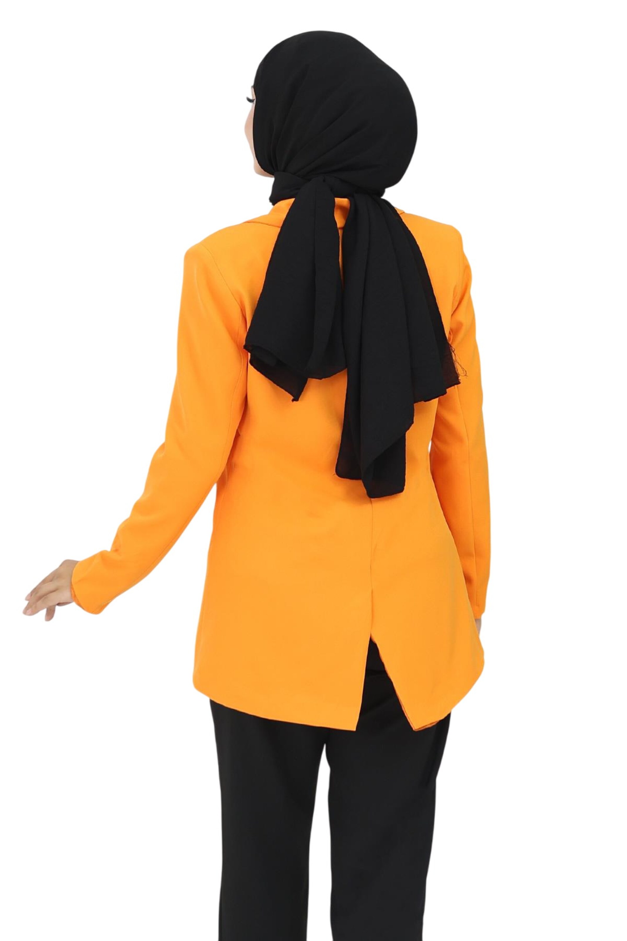 MODAMIHRAM Blazer in Orange