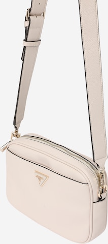 GUESS Crossbody Bag 'Meridian' in White: front