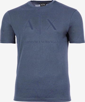 ARMANI EXCHANGE Koszulka w kolorze niebieski: przód