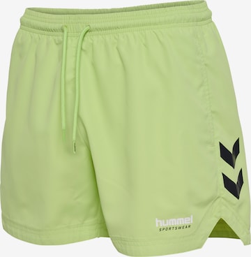 Hummel Badeshorts 'NED' in Grün