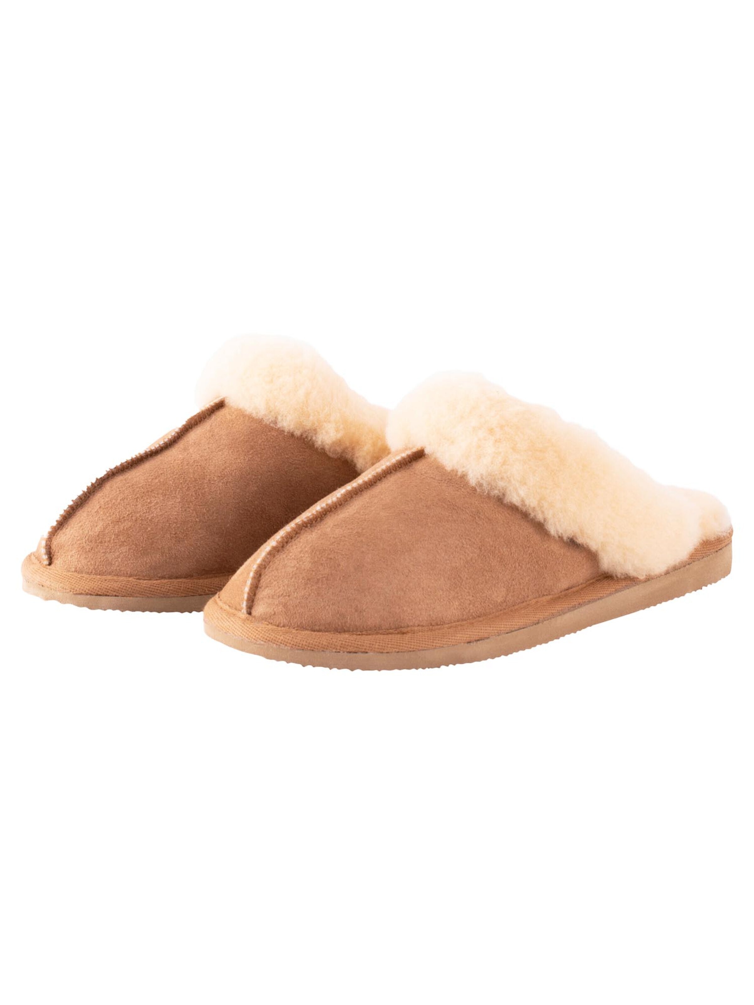 SHEPHERD Slippers 'Jessica' in Brown