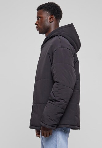 Urban Classics Winter Jacket in Black