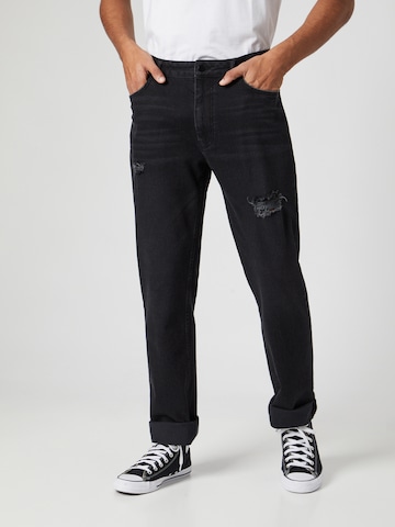 Kosta Williams x About You Regular Jeans in Black: front