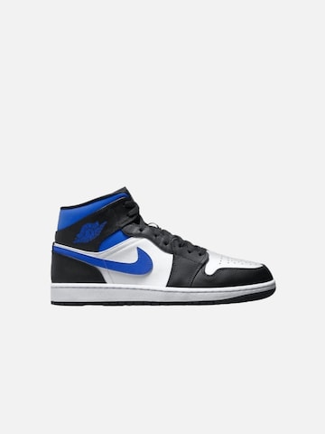 Jordan Kõrged ketsid 'Air Jordan 1 Mid White Black Royal', värv hall: eest vaates