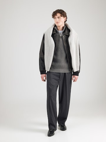 JACK & JONES Kampsun 'RDDWalt', värv hall