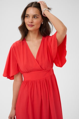 Kaffe Dress 'KAsirena' in Red