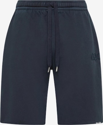 SUN68 Regular Sportbroek 'F36145' in Blauw: voorkant