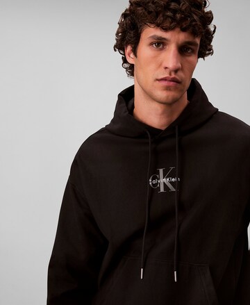 Sweat-shirt Calvin Klein Jeans en noir