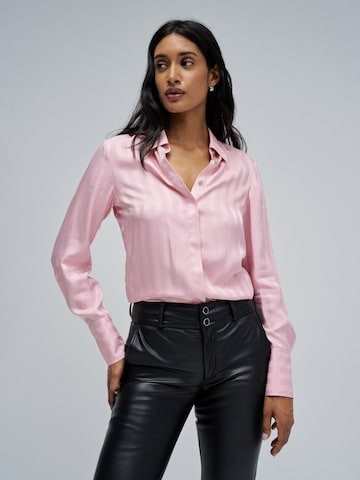 Salsa Jeans Blouse in Oranje: voorkant
