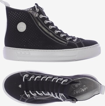 Rieker Sneaker 38 in Schwarz: predná strana