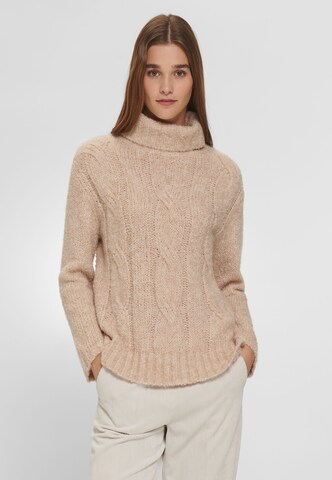 Peter Hahn Pullover in Beige: predná strana