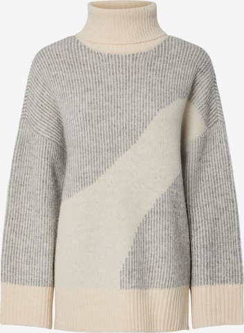 PIECES - Jersey en gris: frente