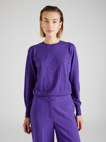 NÜMPH Sweater 'NUEDNA' in Purple: front