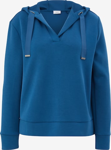 s.Oliver BLACK LABEL Sweatshirt in Blauw: voorkant