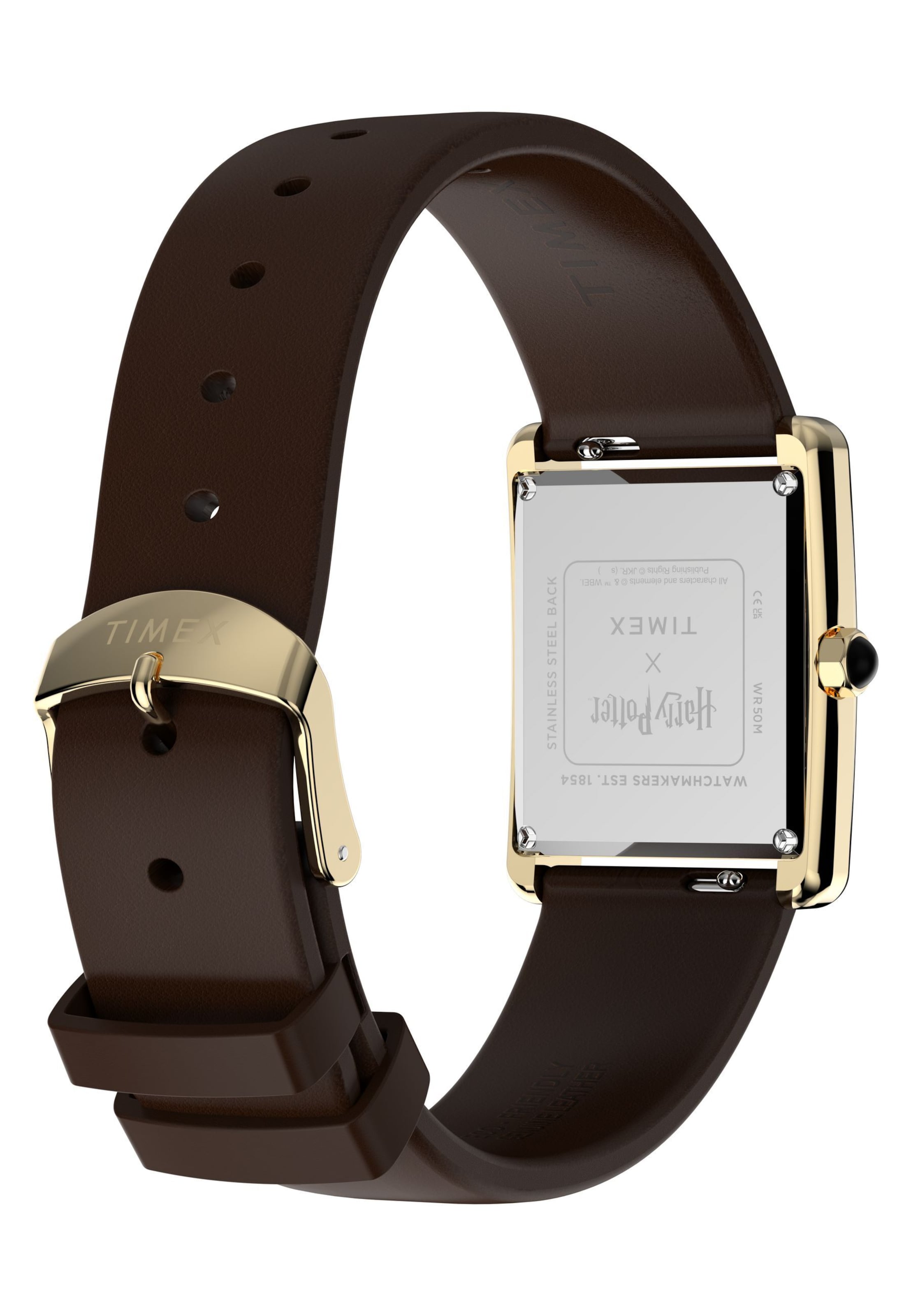 TIMEX Analoog horloge in Bruin