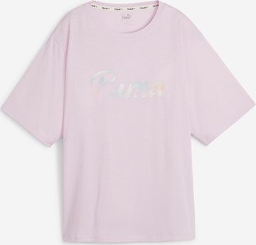 PUMA Functioneel shirt in Roze: voorkant