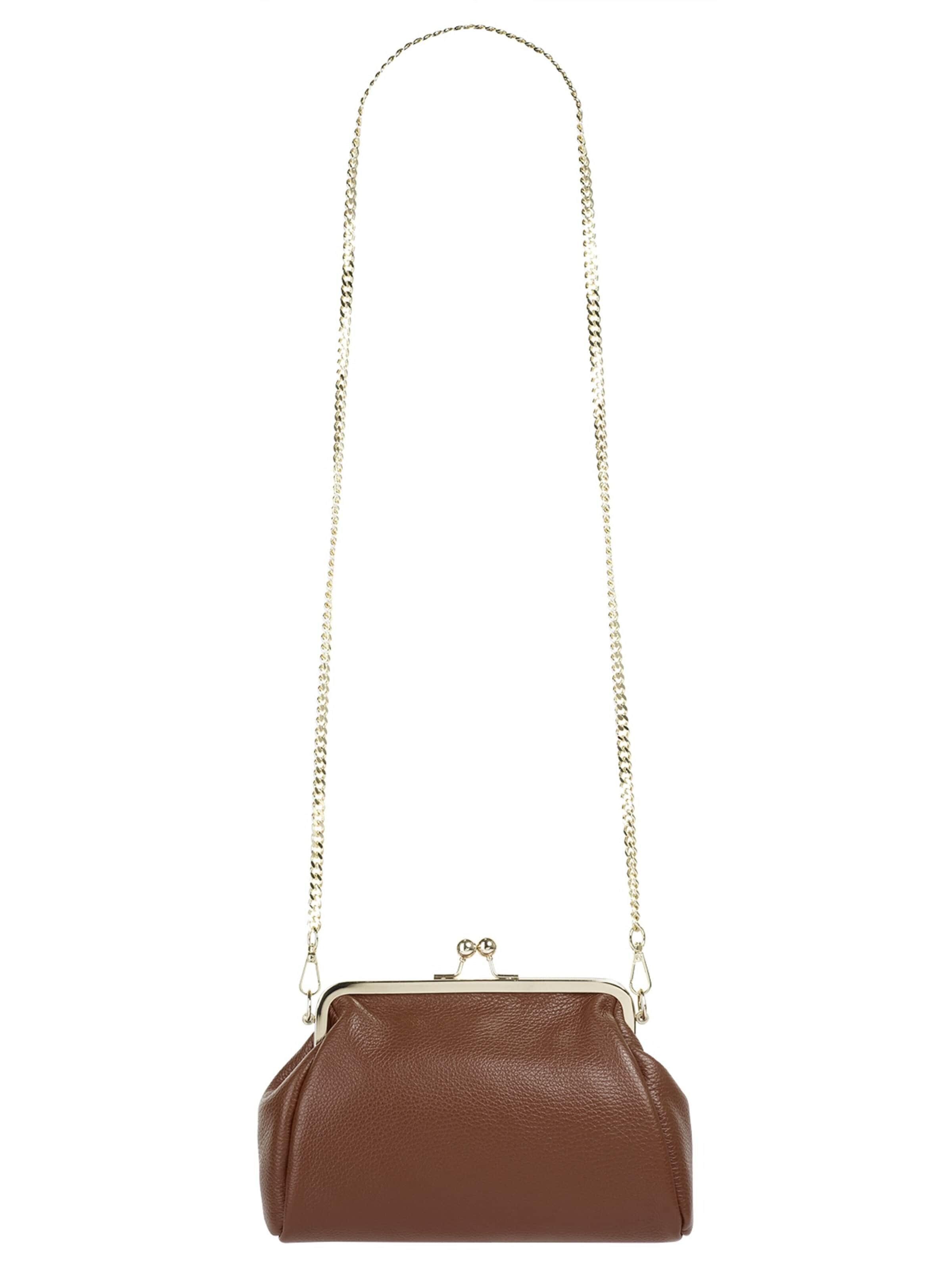 Cluty Clutch‌ in Braun