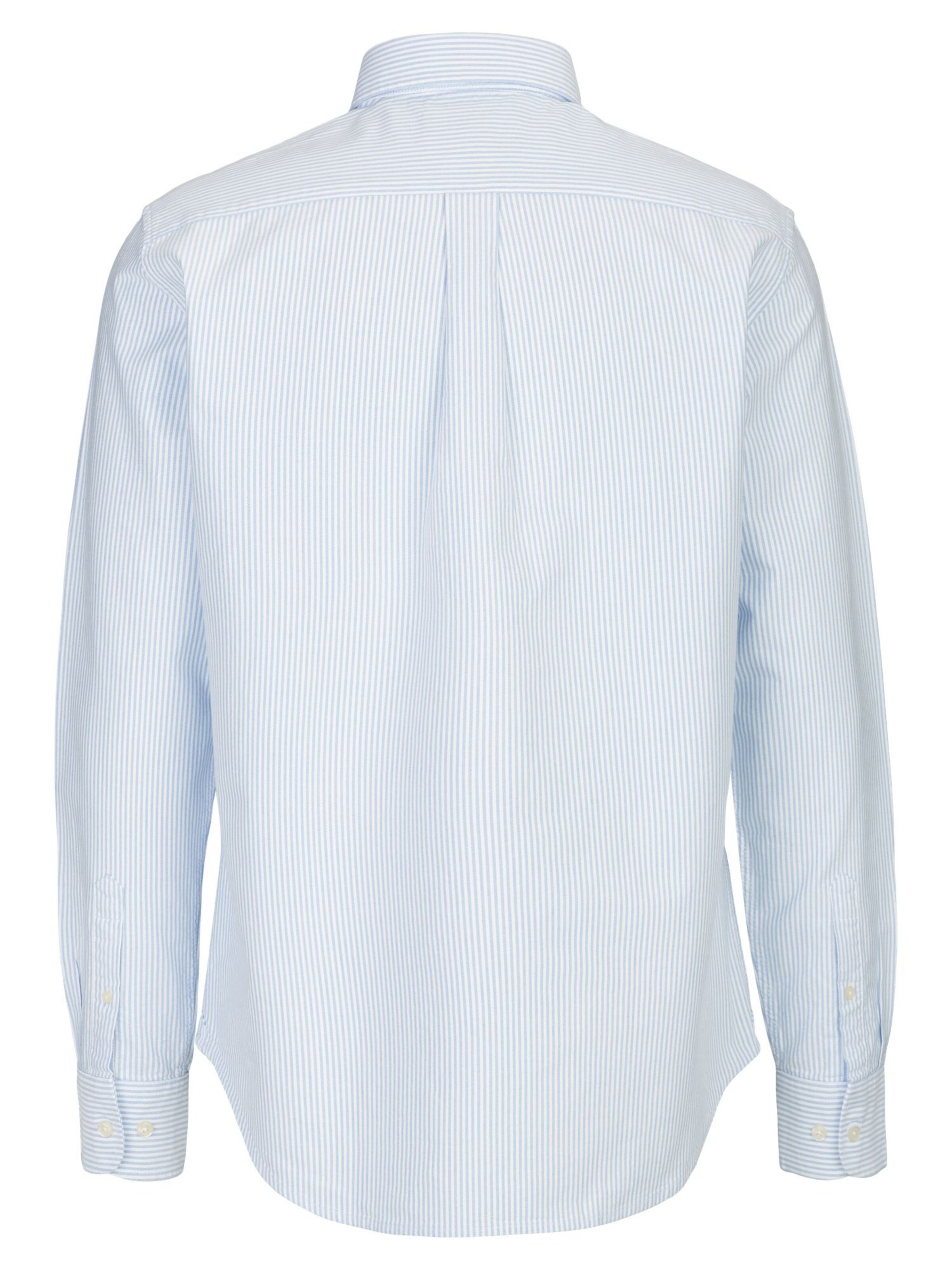 19V69 ITALIA Regular fit Πουκάμισο για το γραφείο 'Rocco' σε μπλε