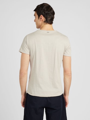 Key Largo Тениска 'WATER' в сиво