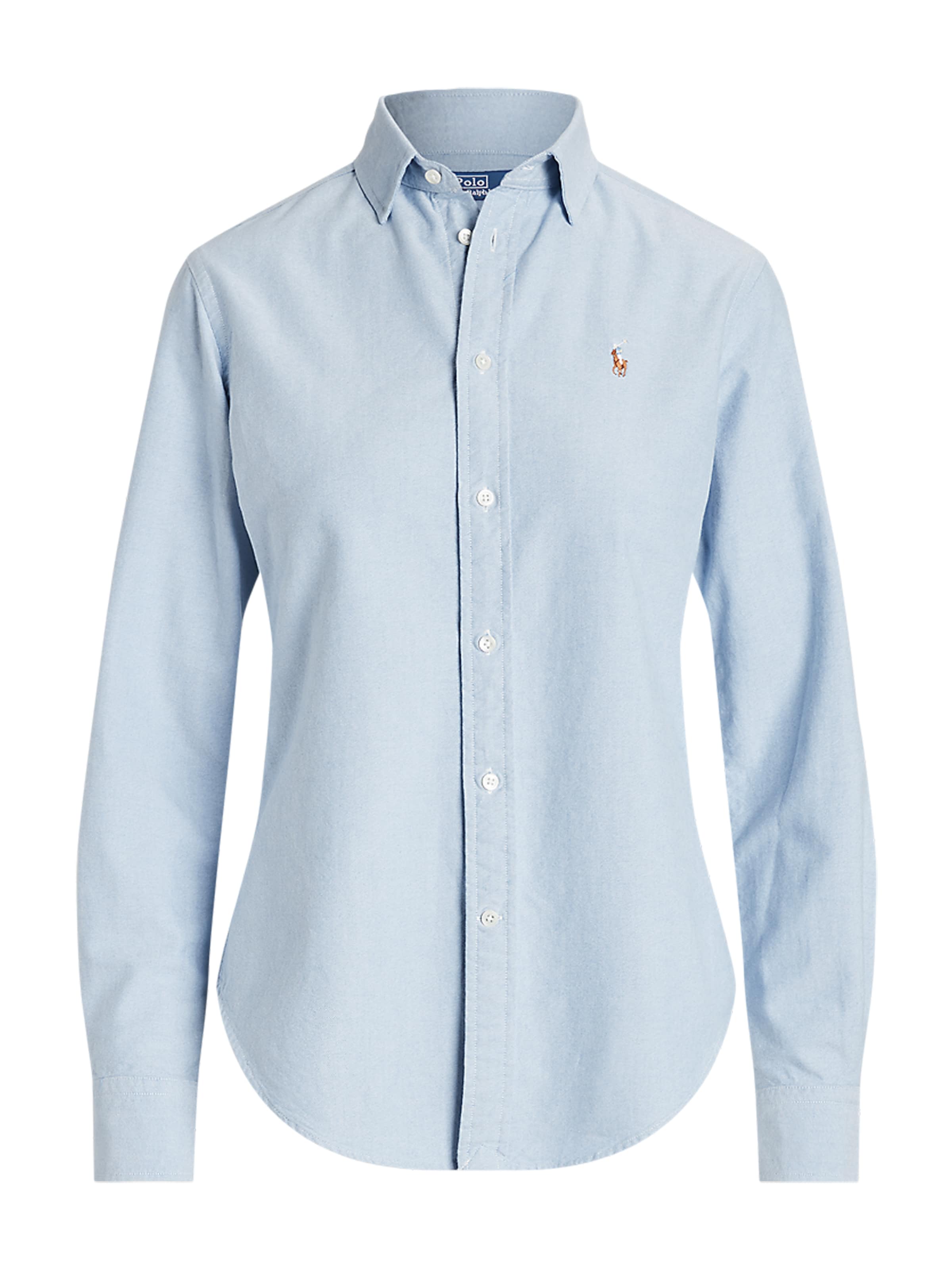 Polo Ralph Lauren Bluse in Blau: Vorderseite