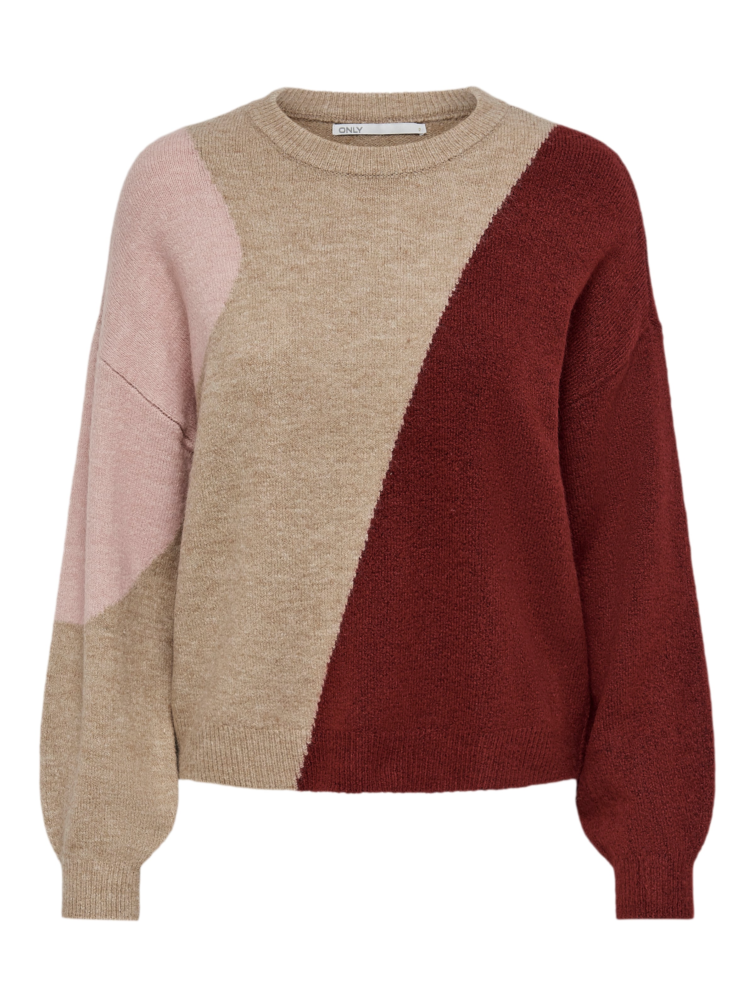 Pulover 'ONLSILJA' de la ONLY pe bej: față