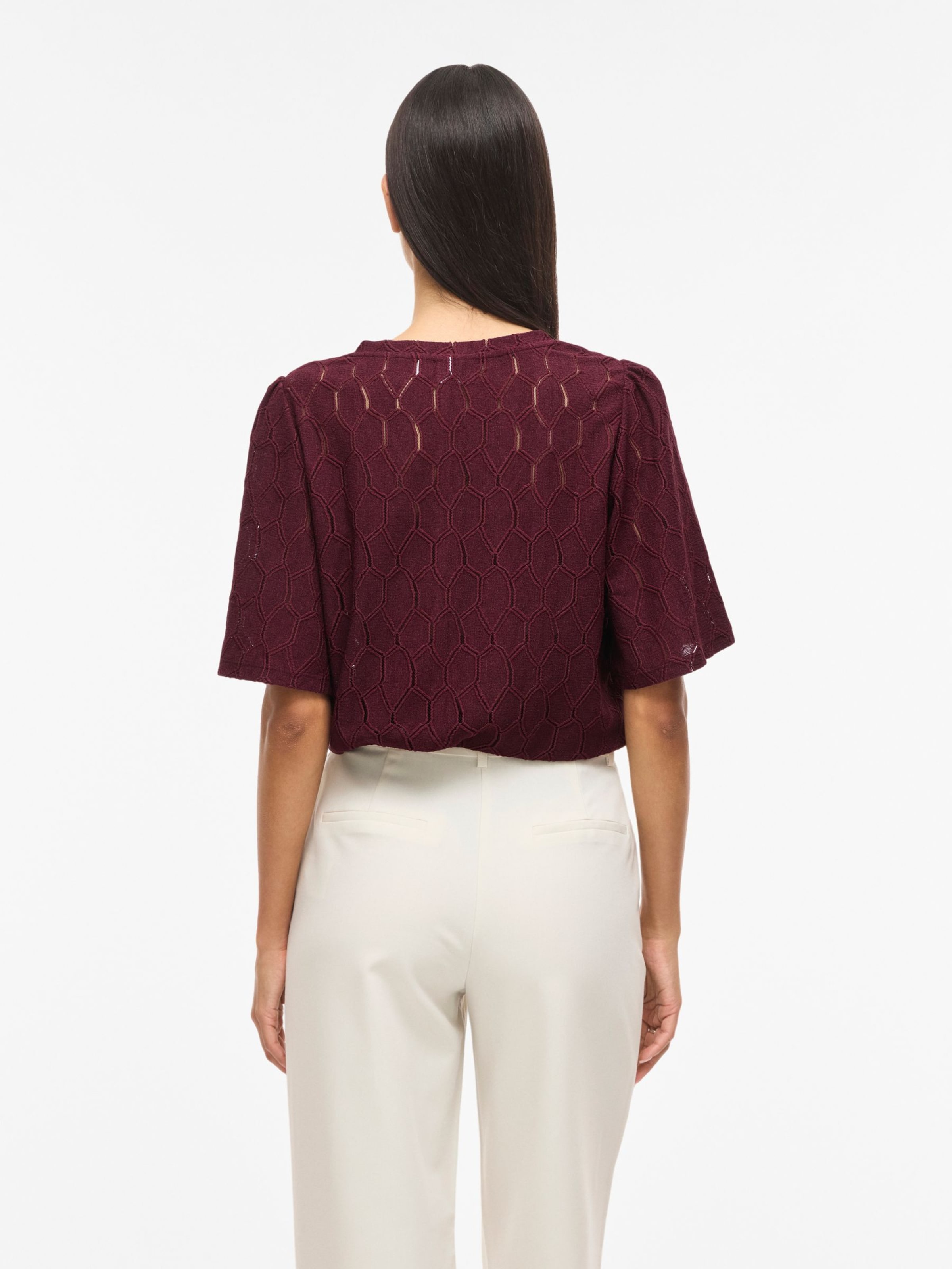 VILA Bluse 'VIMARCELLA' in Rot