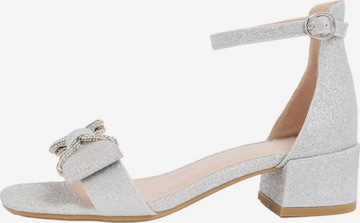 Lipsy Сандали в сребърно: отпред