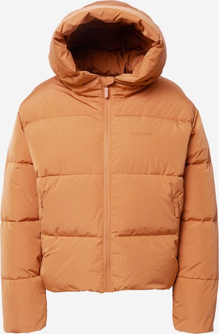 mazine Winter Jacket 'Dana' in Yellow: front