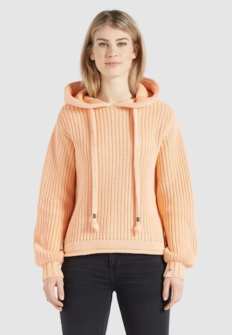 khujo Pullover 'Hedvig' in Orange: predná strana