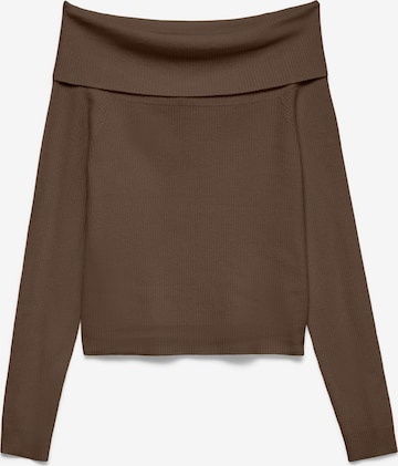 VERO MODA - Jersey 'VMEris' en marrón: frente