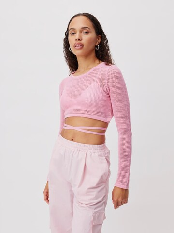LeGer by Lena Gercke Sweater 'Caja' in Pink: front
