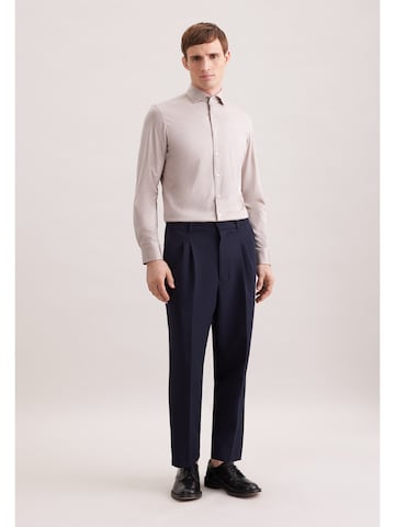 SEIDENSTICKER Regular Fit Businesshemd in Beige