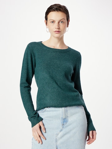 VILA Sweater 'Ril' in Green: front