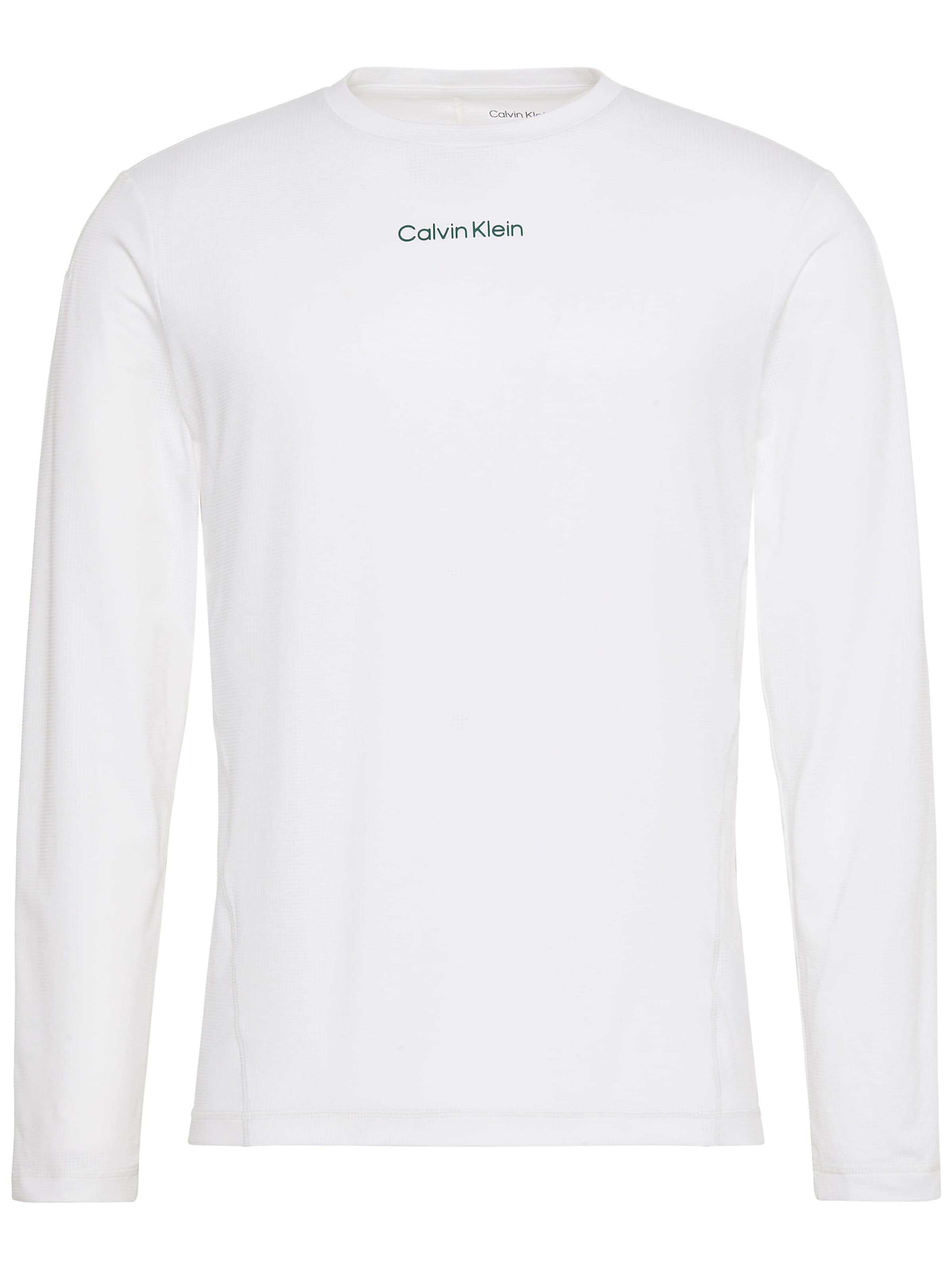 Calvin Klein Sport Performance shirt in Black / Natural white, Item view