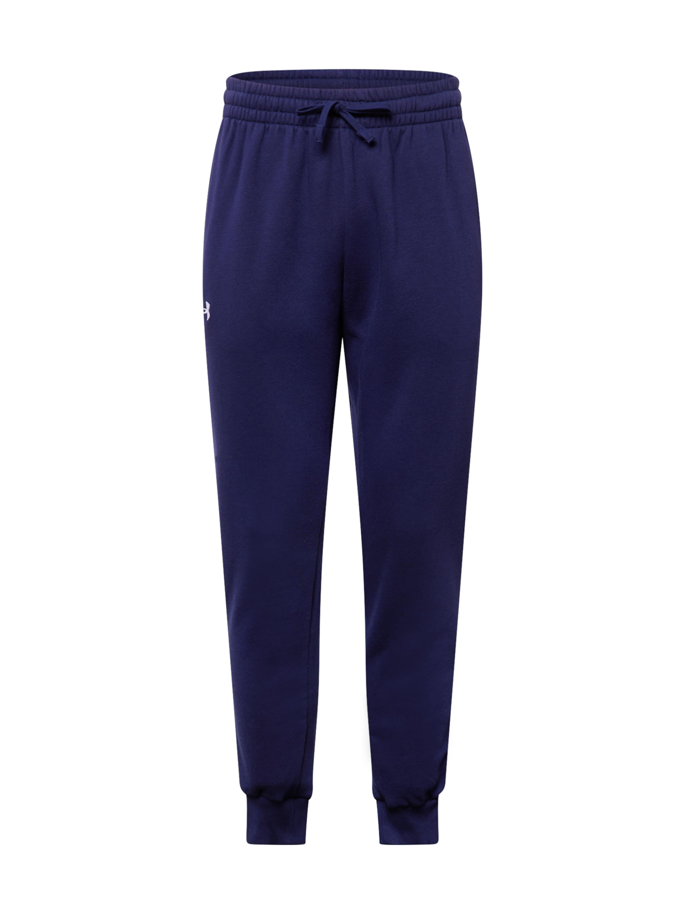 UNDER ARMOUR Tapered Workout Pants in Blue: front