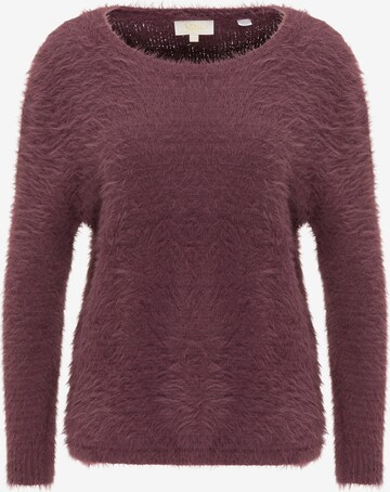 usha FESTIVAL Sweater in Red: front