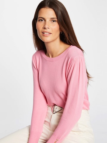 Morgan Sweater 'MGRIS' in Pink: front