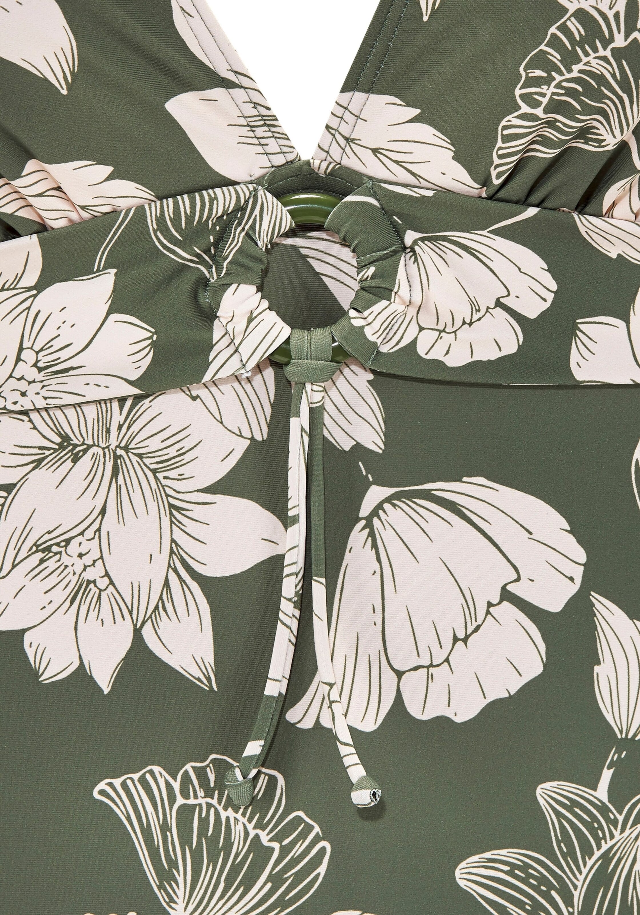 s.Oliver Jednodielne plavky - Zelená