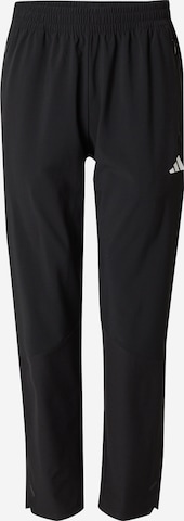 ADIDAS PERFORMANCE Regular Sportbroek 'Workout' in Zwart: voorkant